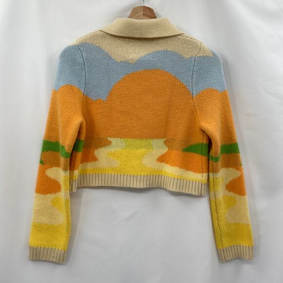 House of sunny colorful jacquard cardigan - Picture 4 of 6